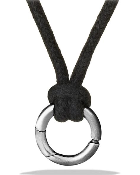 David yurman circle amulet necklace